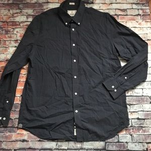 Todd Snyder Men’s Blue Striped Button Down